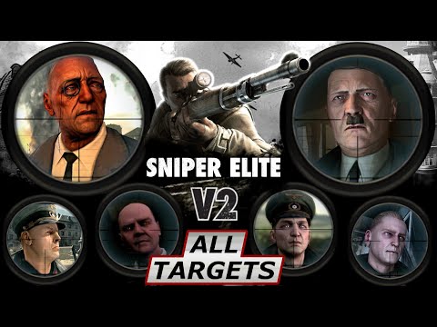 Sniper Elite V2 All Bosses/Targets Assassinations