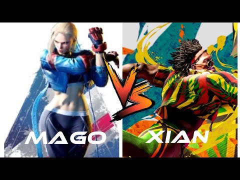SF6: Mago (Cammy) Vs. Xian (Dee jay) | Crazy High level skill play!