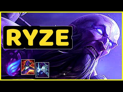 RYZE VS MALZAHAR MID GAMEPLAY