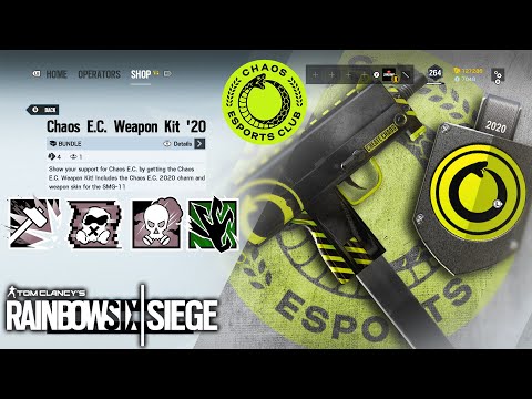 Chaos E.C. Weapon Kit 20 - Rainbow Six Siege