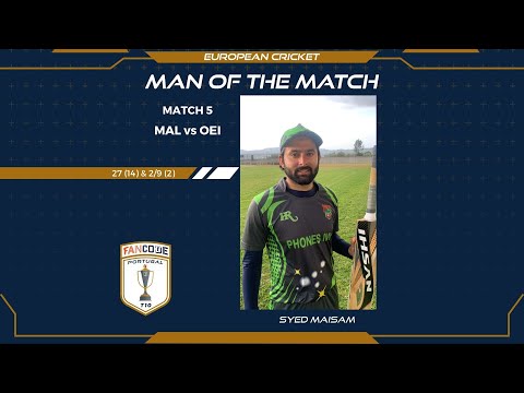 Syed Maisam setting the standard in Portugal