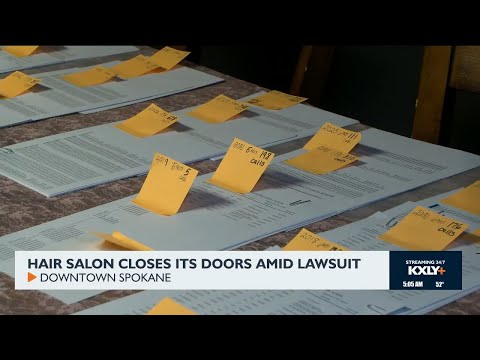 Hair salon closes amid ongoing lawsuit