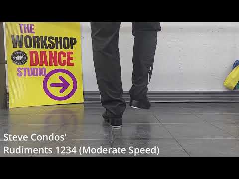 Steve Condos Rudiment 1234 Moderate Speed