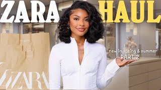 SUMMER FINDS: ZARA TRY ON HAUL! part 2
