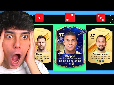 ⚽ DRAFT but THE DICE CHOOSE THE PLAYER TO TAKE