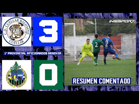 CD CUÉLLAR BALOMPIÉ 3-0 CD EL ESPINAR-SAN RAFAEL  | RESUMEN J11 1º DIV PROV AF SEGOVIA 24-25