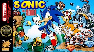 Sonic in SMB1 v2.5 [NES] Hack of Super Mario Bros.