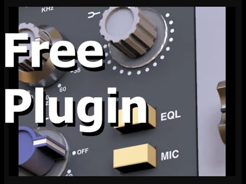 Analog Obsession - Brit Channel Strip | Free VST/AU | Quick Demo (Free Plugin)