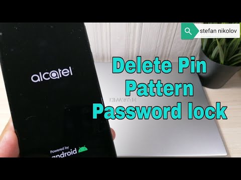 Hard reset Alcatel 3X 5061k. Remove Pin, Pattern, Password lock.