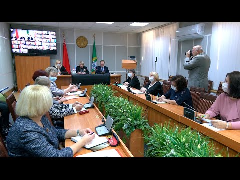 Новый председатель правления и директор избраны в областном отделении Белорусского детского фонда  видео