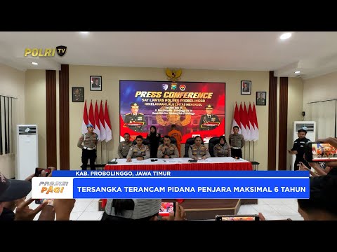 POLRES PROBOLINGGO AMANKAN SOPIR BUS KECELAKAAN MAUT YANG TEWASKAN 9 ORANG