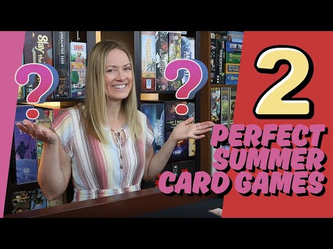 2 NEW CARD GAMES Perfect for Summer (Overview & Review)