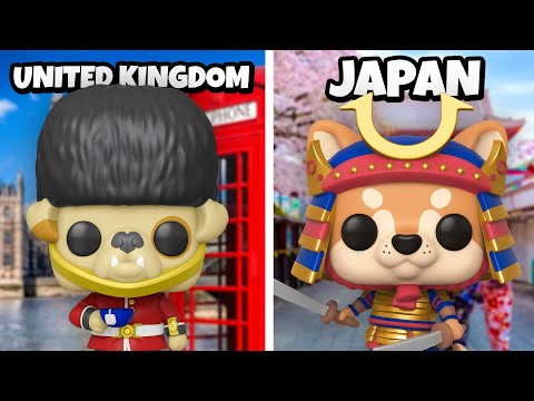 Your Country As Funko Pops!