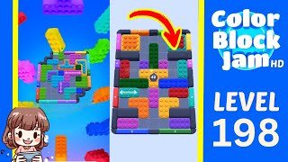 Solusi Level 198 Color Block Jam