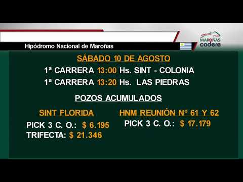 SINT FLORIDA 1 - MAROÑAS  - 09/08/2019