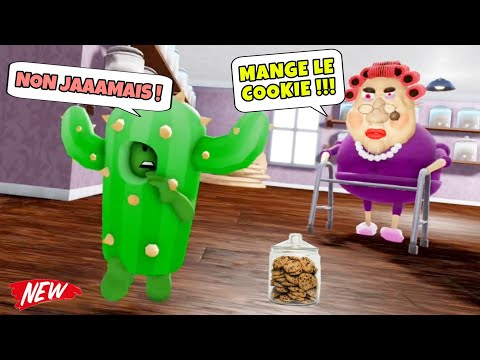 (NOUVEAU) S'ÉCHAPPER D'UNE GRAND MÈRE FOLLE en mode hard😭😣 ! (ESCAPE EVIL GRANDMA) ROBLOX