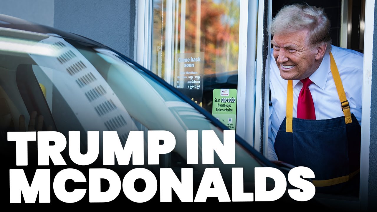 Trump's McDonald's 'job': 'There's nothing more American than serving up fries'