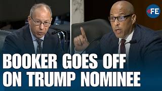 “You’re Showing Cowardice” Booker Blasts Trump Nominee Over Refusal To Answer Who Won 2020 Election