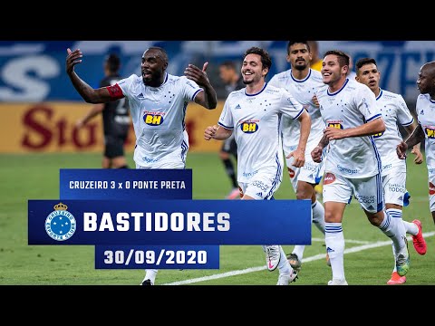 BASTIDORES - Cruzeiro 3 x 0 Ponte Preta 30/09/2020