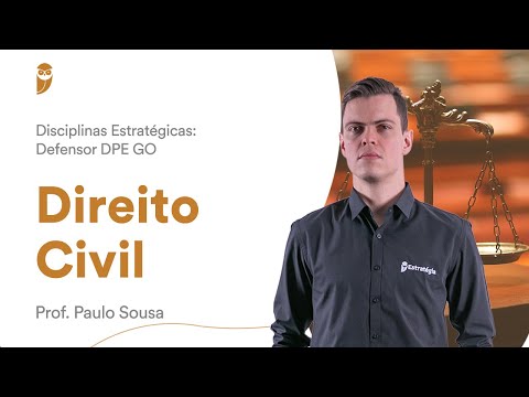 Direito Civil - Disciplinas Estratégicas: Defensor DPE GO