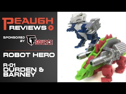 Video Review: Robot Hero R-01 DURDEN & BARNEY