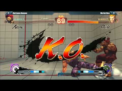 USF4: Gief Loves Demons vs We Got Rice - Hadocon VI