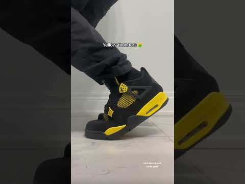Whats the best jordan 4 thunder shoe? 🤔