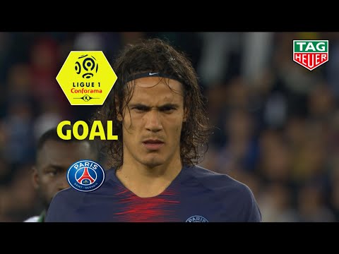 Goal Edinson CAVANI (51' pen) / Paris Saint-Germain - AS Saint-Etienne (4-0) (PARIS-ASSE) / 2018-19