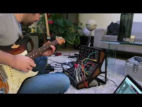 Sunday afternoon with Moog Subharmonicon, Mother 32, DFAM & Fender Stratocaster
