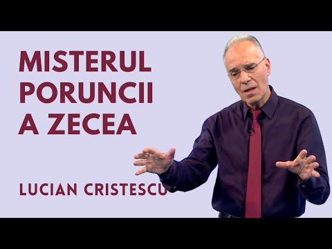 The Mystery of the Xth Commandment | THE TENTH COMMANDMENT | Pastor LUCIAN CRISTESCU