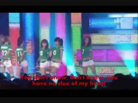 [100214] SNSD - Oh! @ Inkigayo [engsub]