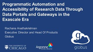 Programmatic Automation and Accessibility of Research Data Through Data Portals and Gateways