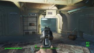 Fallout 4 how to open the computer door in the beginning