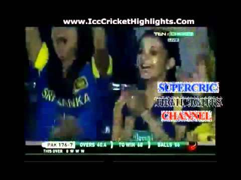 Thisara Perera Hattrick v Pakistan 4th ODI 16 June 2012 Colambo