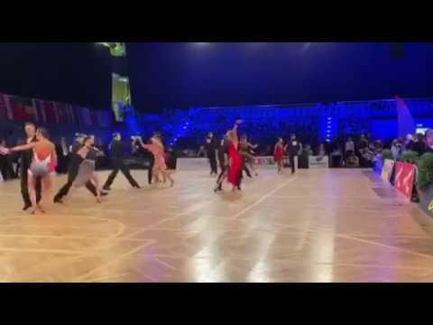 A. Trinkus - N. E. Šalūgaitė, LTU. World Ch. Youth LA, J. 2019 11 16, Austria.