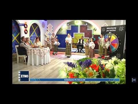 Iasmina Drăguțoiu- Cânta cucul jos în lunca ( Rămășag de folclor- ETNO TV-10 Mai)