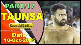 (13) Taunsa (Nawanshahr) Kabaddi Tournament 10 Oct 2015