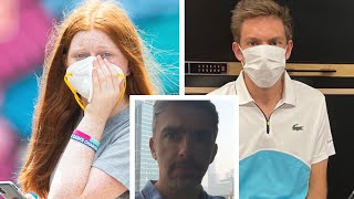 video: Lungs coated with grit and stinging eyes: My experience of Australian bushfires showed these are no conditions for sport