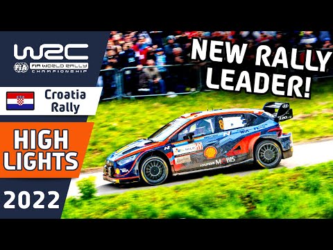 WRC Rally Highlights : WRC Croatia Rally 2022 - Final Day - Morning