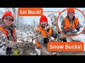 PA Deer Hunting SNOWPOCALYPSE DEER HUNTING Pennsylvania Rifle Deer Camp 2024