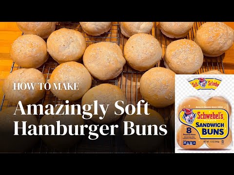 Amazingly Soft Hamburger Buns