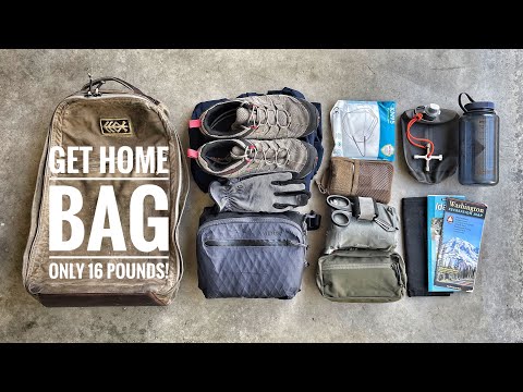Lightweight Get Home Bag Loadout: Faster is Better!