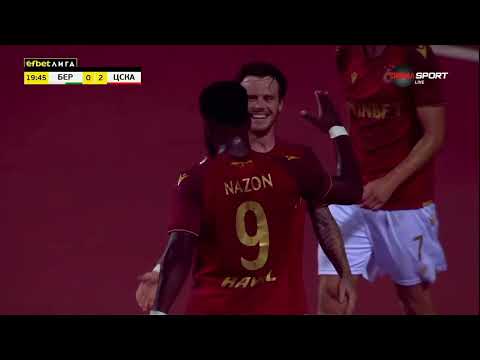 Тобиас Хайнц матира отбраната на Берое с великолепен гол