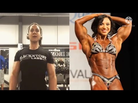 female bodybuilder - muscle female - hardworking girl - gym motivation - har training - big muscle 💪
