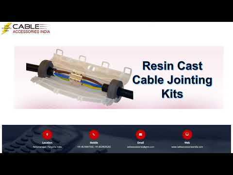Heat Shrinkable Straight Through XLPE Cable Jointing Kits