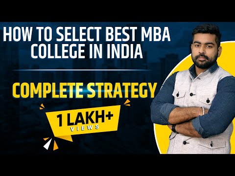 How to Select MBA College in INDIA | Best MBA College  India |CAT, MAT, GMAT | Praveen Dilliwala