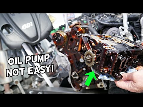 HYUNDAI SANTA FE OIL PUMP REPLACEMENT, NO OIL PRESSURE