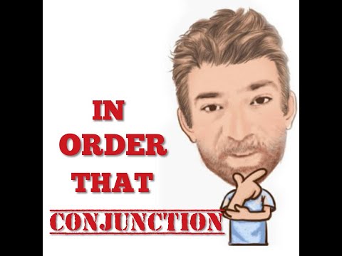English Tutor Nick P Conjunctions (13) In Order That - Origin