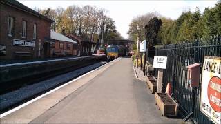 preview picture of video '6960 Raveningham Hall and Class 115 DMU West Somerset Railway 21 April 2014'
