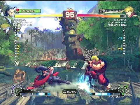 Super Street Fighter 4 AE2012 - PSN Ranked Match - SanRenKo_ (Rose) Vs. Radiant956 (Ken) 2/2